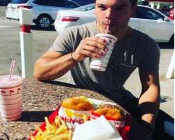 The actor is a food-lover and often shares photographs of him trying different foods on his Instagram.